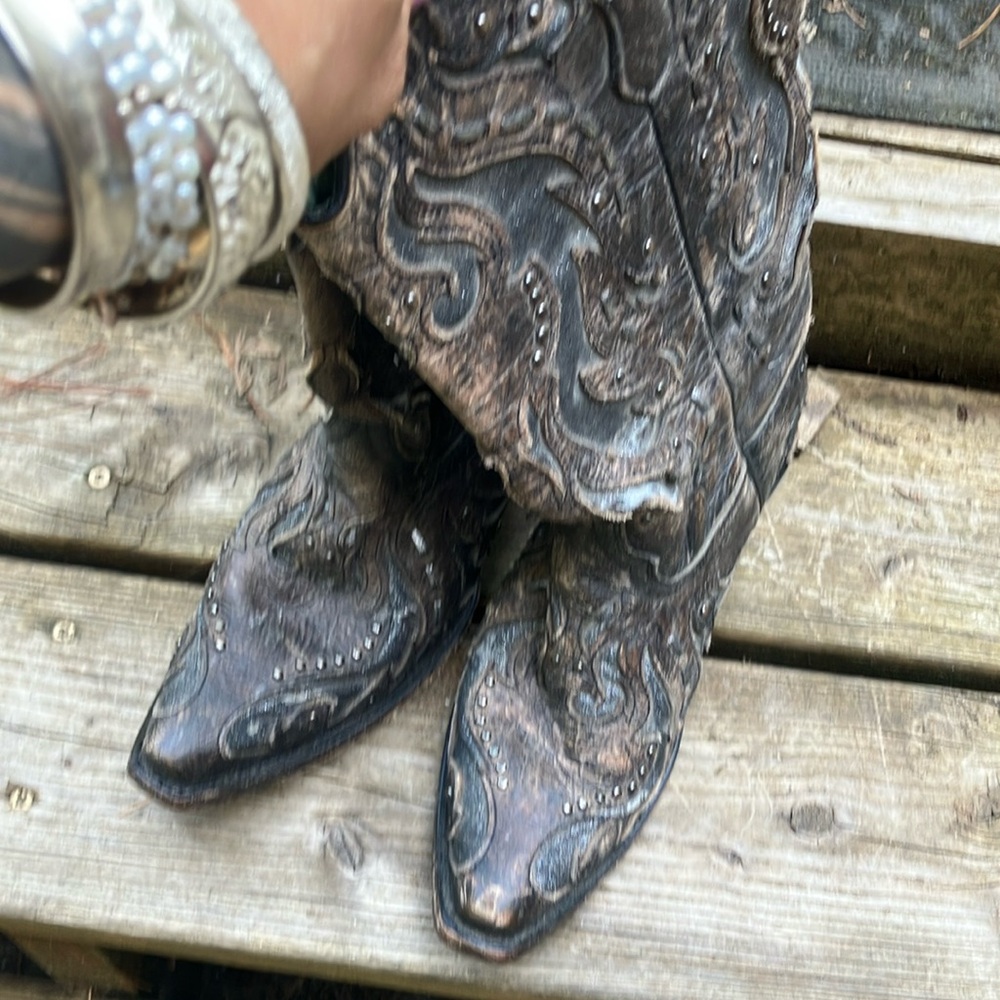 Embellished Western Boots